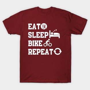 Eat Sleep Bike Repeat T-Shirt